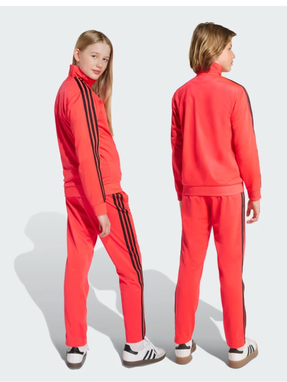 NWT ADIDAS ORIGINALS FIREBIRD TRACK PANTS - YOUTH XL - Lucid Red